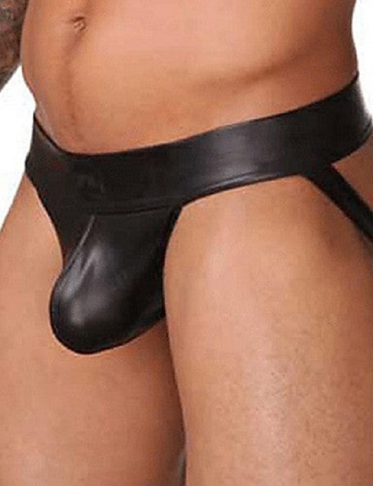 Трусы мужские Justin jockey из материала Wetlook черные M